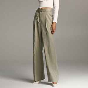 Aritizia Babaton Sadiki Linen High Waisted Pants size 00